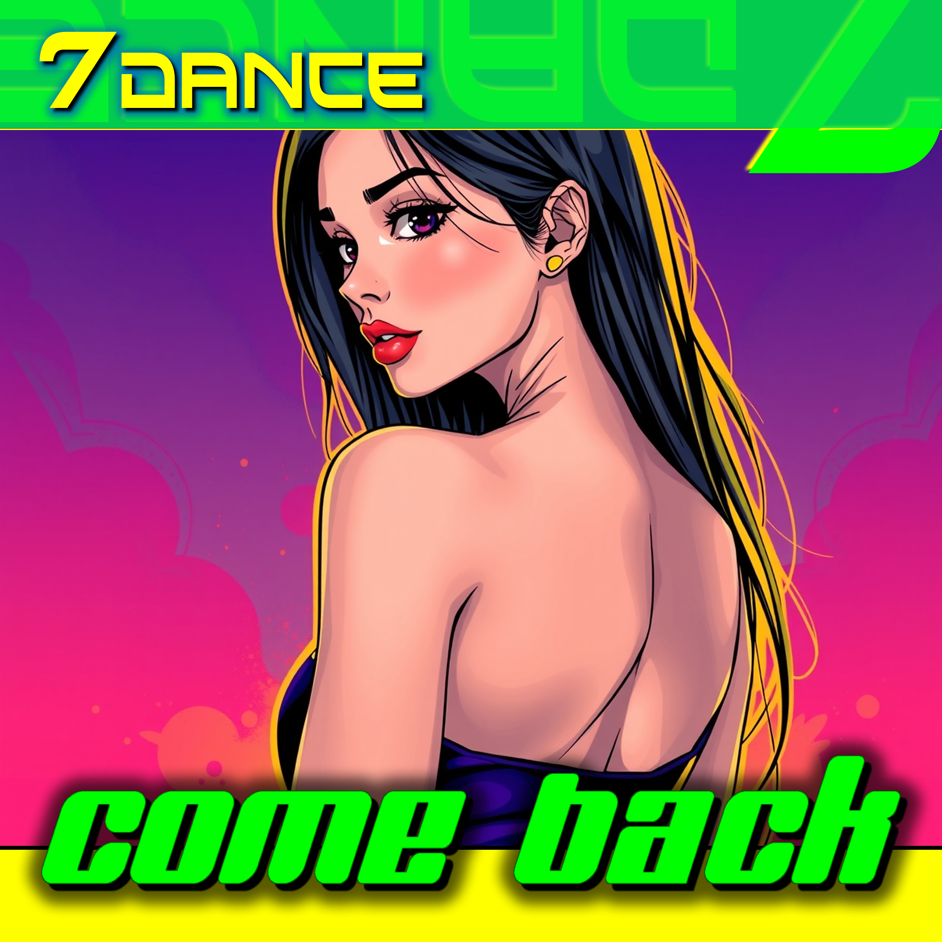 Cover single "7dance - Come back) Eurodance revival